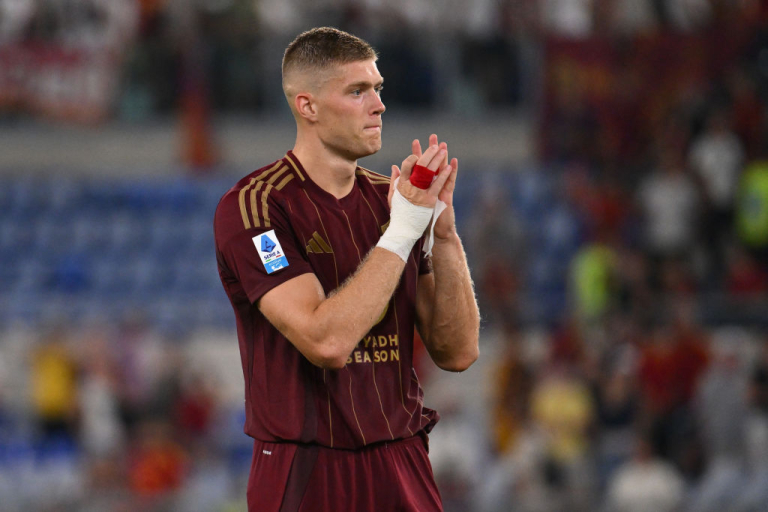 Dovbyk in Roma's starting lineup for home match against Inter